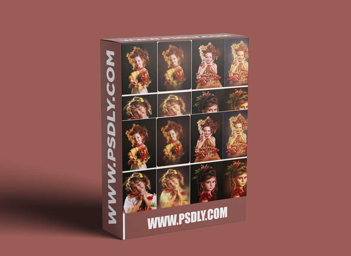 Artistic processing of studio shots by Anastasia Anikeeva