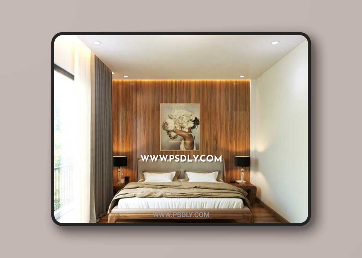 Bedroom Interior by Mai Long 3D Models