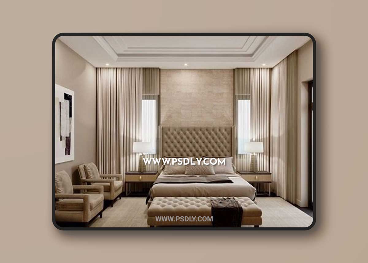 Bedroom Scene by NhatHung 3D Models