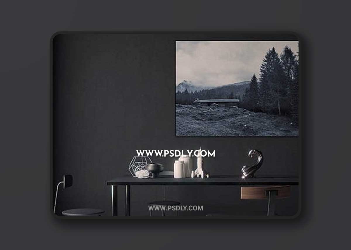 Black Interior 3D Models