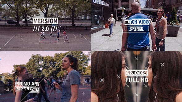 Videohive City Beats - Glitch Opener 11782189