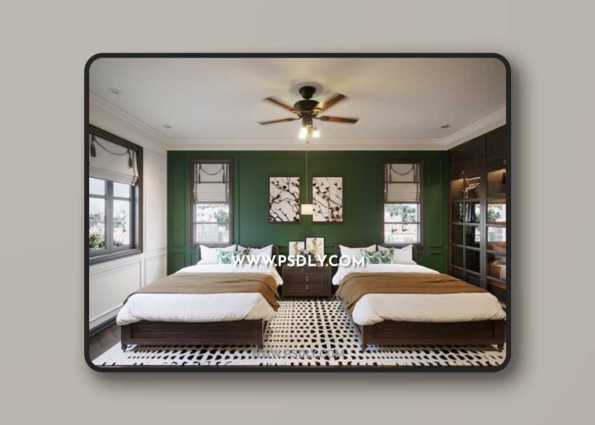 Children Room Interior by Leo Thang 3D Models