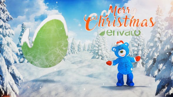 Videohive Christmas Bear Dance Ident 29734281