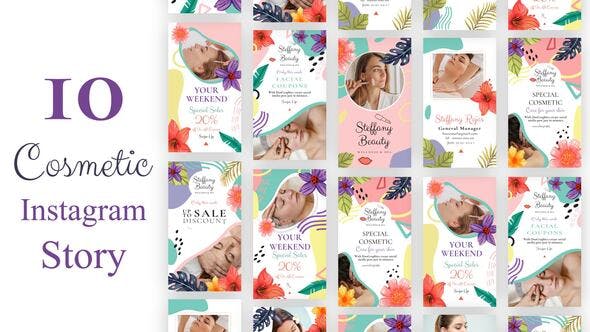 Videohive Cosmetic Instagram Stories 34529820