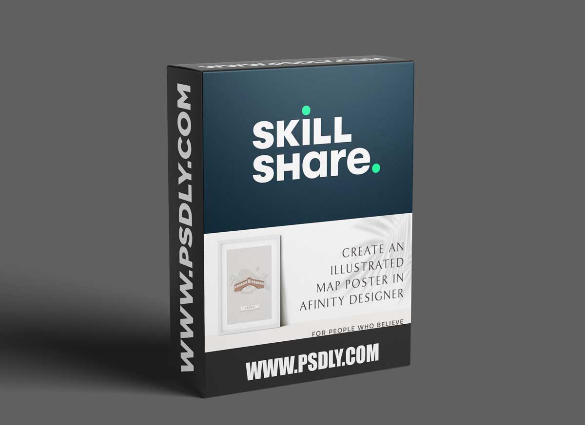 Create An Illustrated Map Poster (For People Who Believe They Cannot Draw)