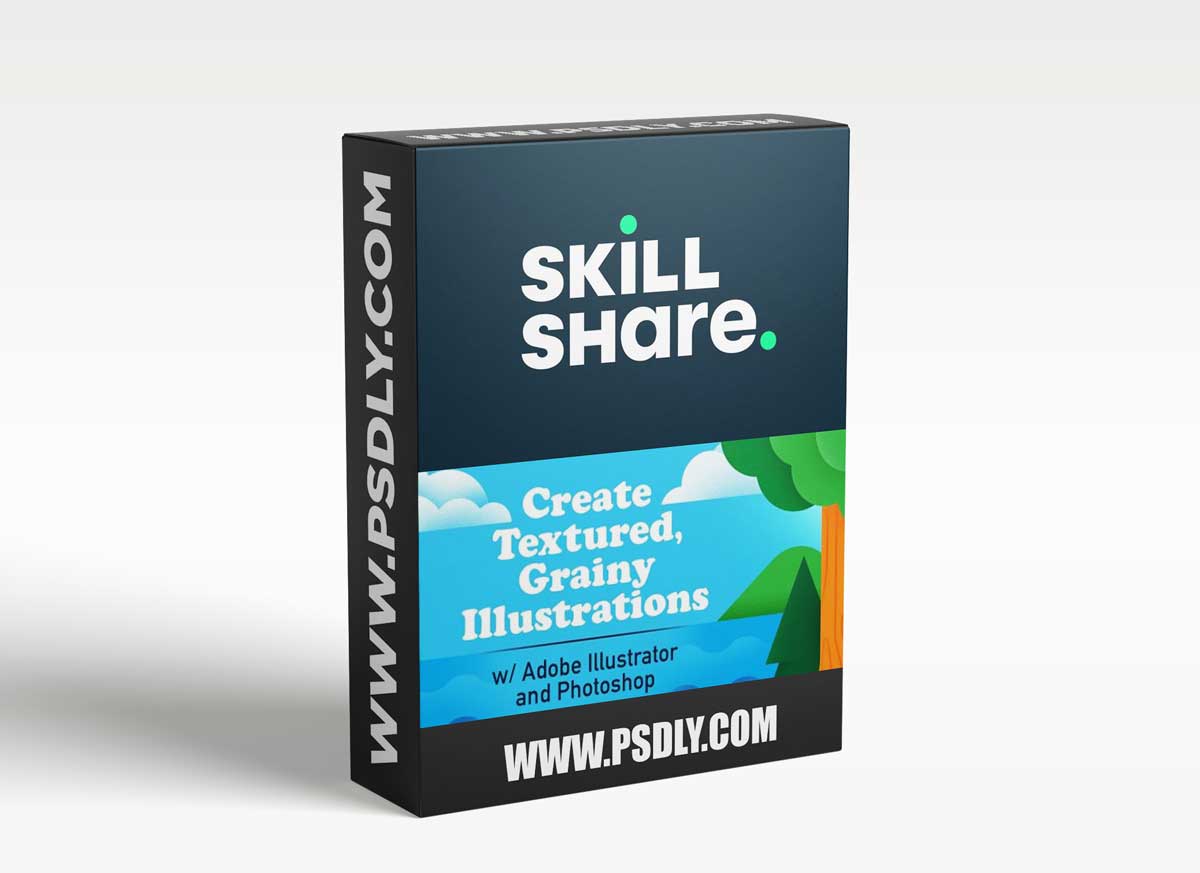 Create Textured, Grainy Illustrations with Adobe Illustrator & Photoshop