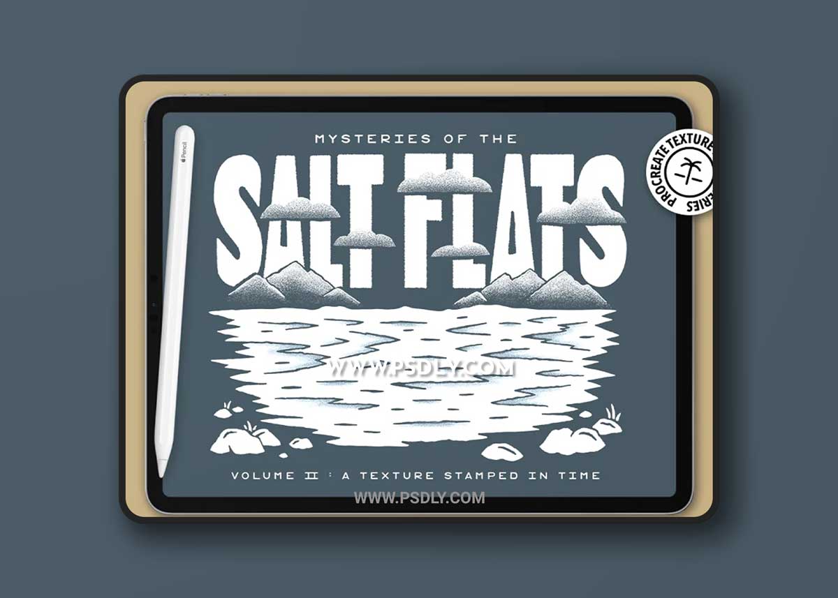 CreativeMarket - 15 Procreate Gritty Stamps + 3 Bonus 6222108