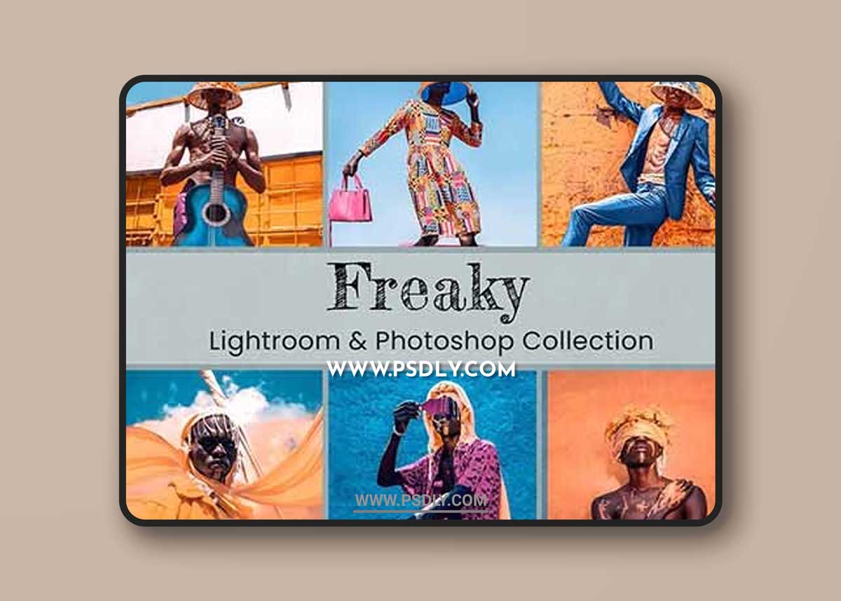 CreativeMarket - Freaky Lightroom Presets Photoshop 6616630
