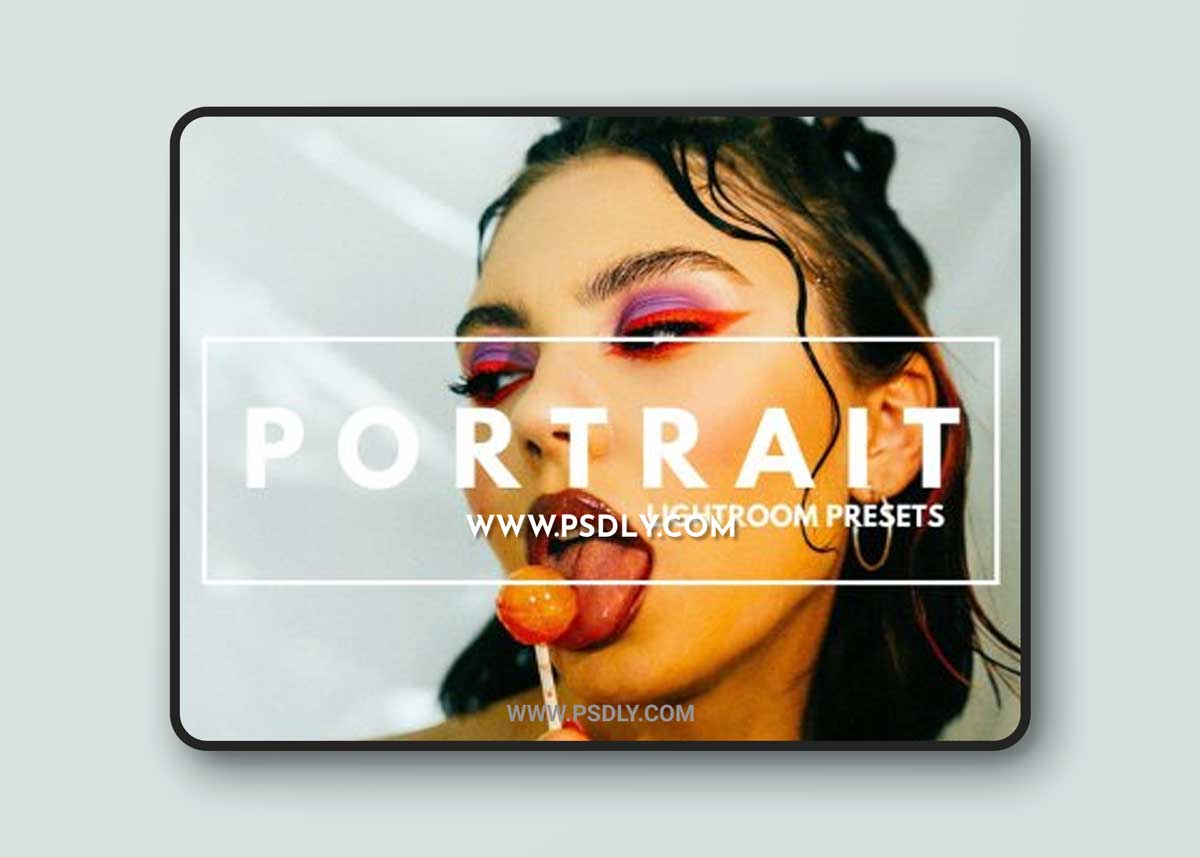 CreativeMarket - Portrait Lightroom Presets 6285610