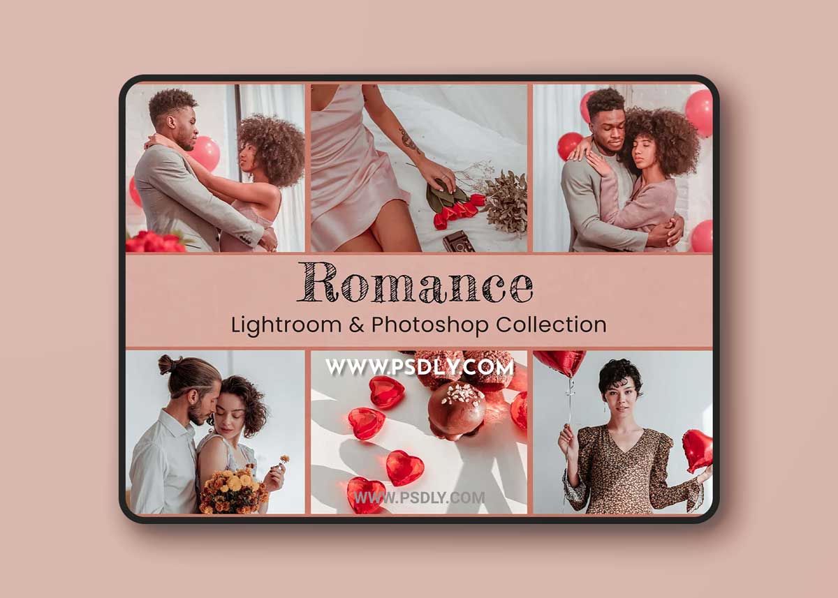 CreativeMarket - Romance Lightroom Photoshop LUTs 6635279