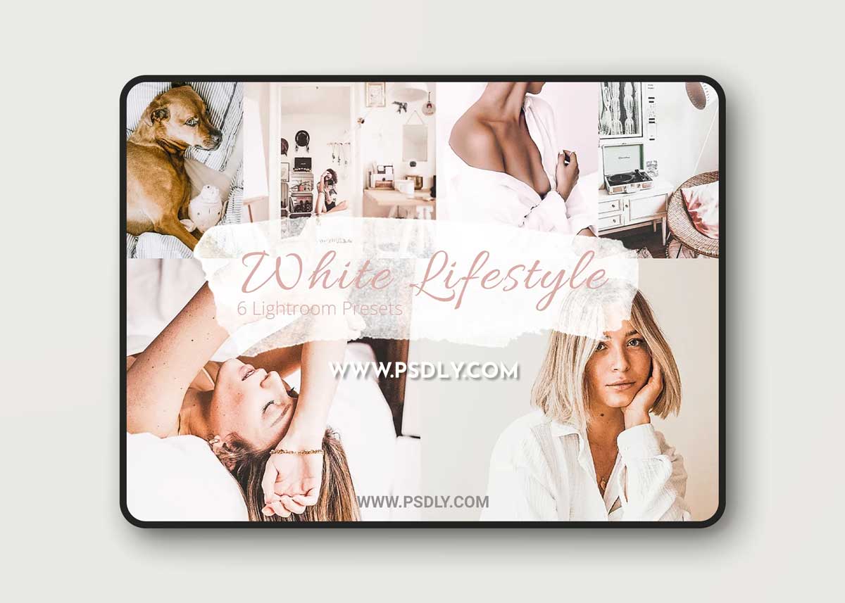CreativeMarket - White Lifestyle Presets Lightroom Lr 5851673