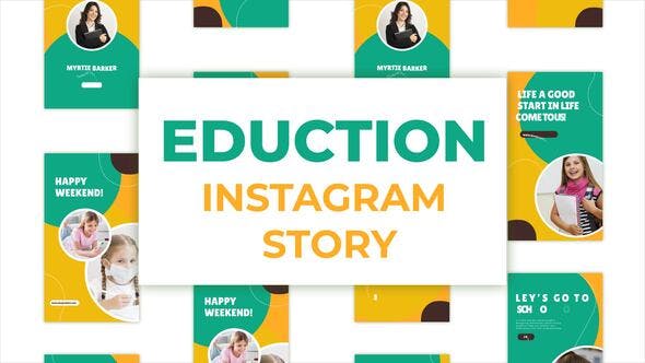 Videohive Education Instagram Story Pack 34435748