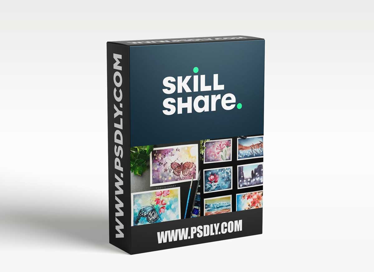 Frame - Worthy Watercolor Art - 8 Step by Step Paintings