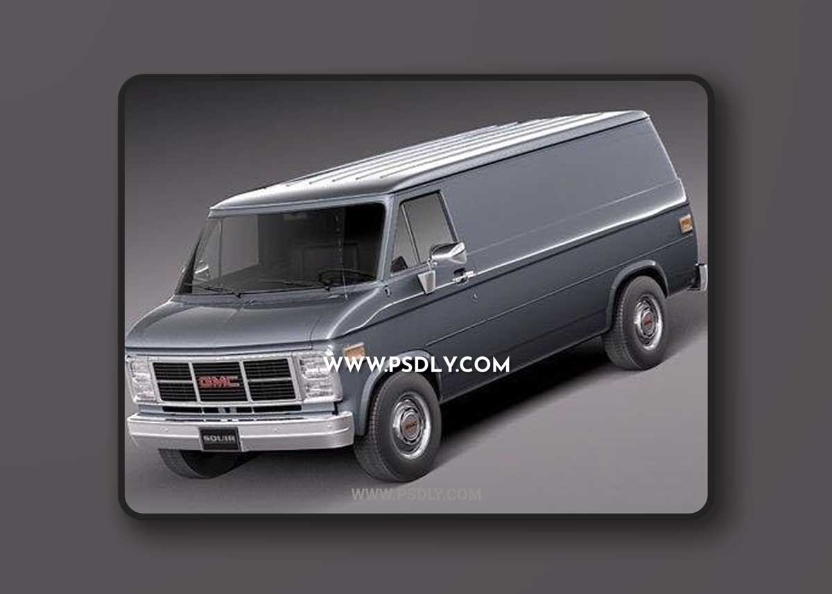 GMC vandura 1983-1991 3D Model