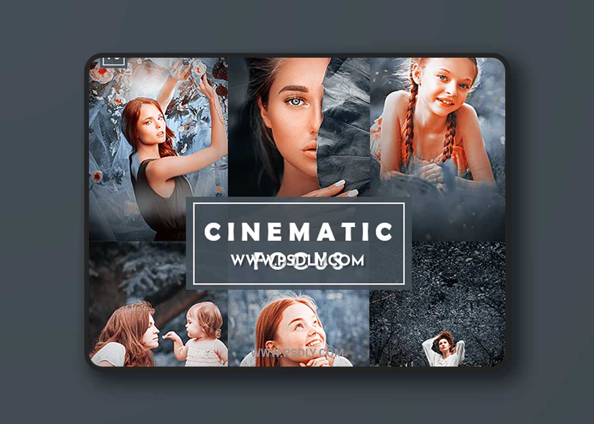 GraphicRiver - Cinematic Focus - Photoshop Action 33609579
