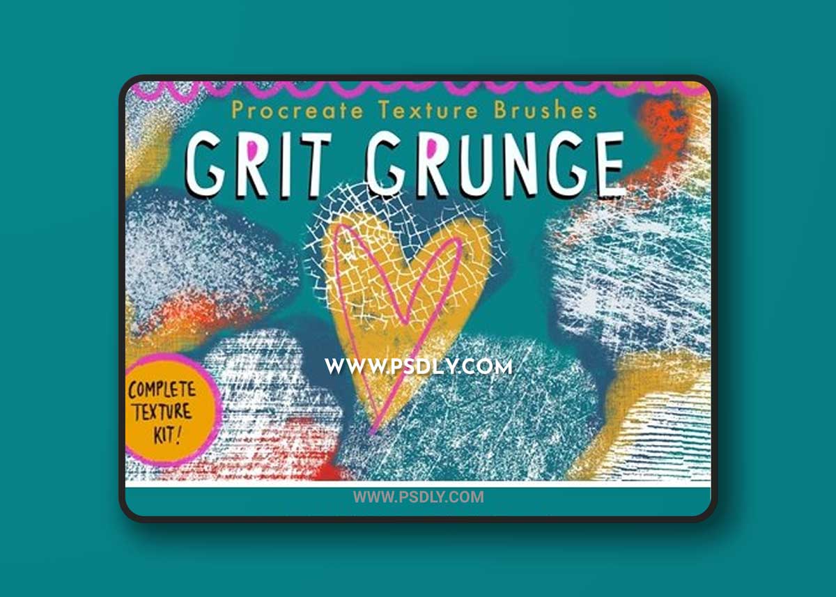 Grit Grunge Procreate Brushes