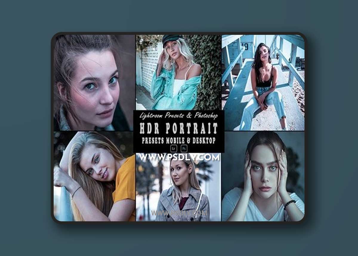 HDR Portrait Presets Mobile & Desktop