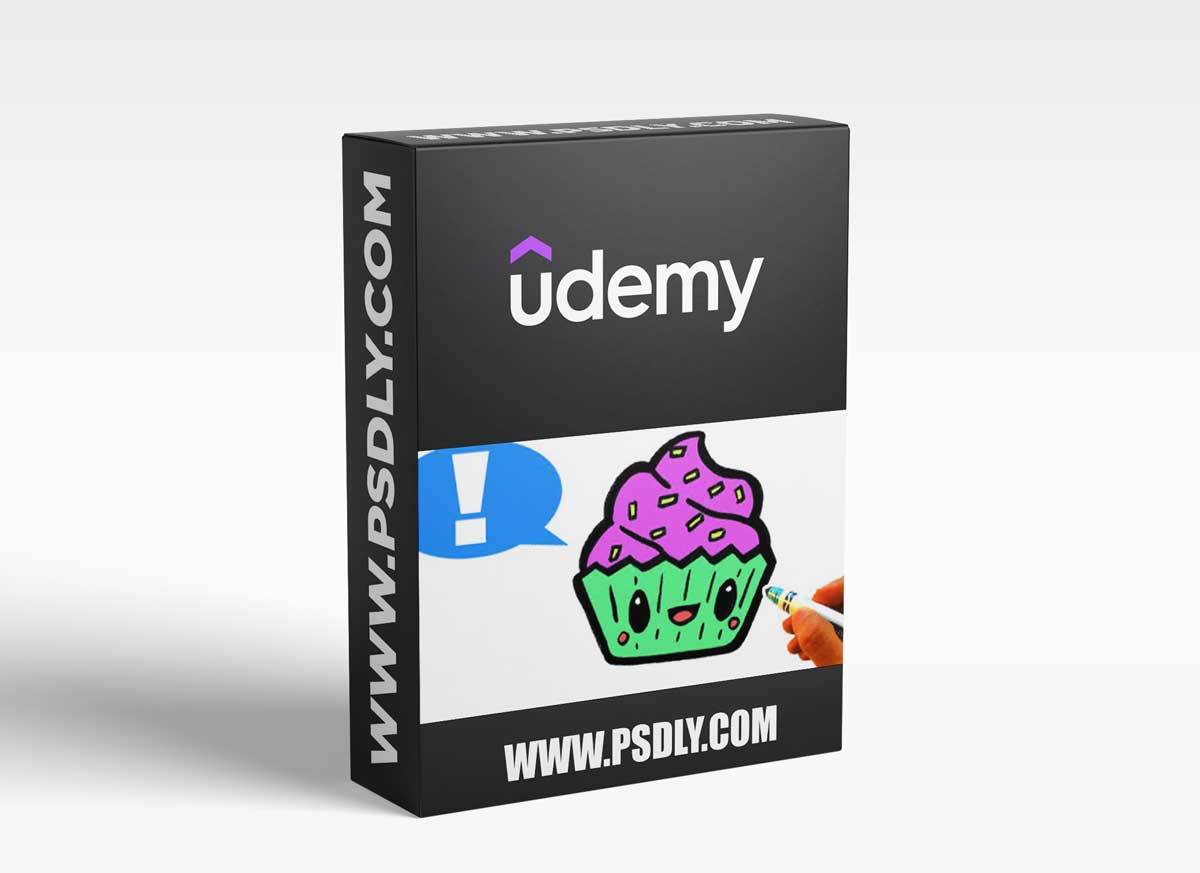 How to Draw Cute Cartoon Food - Drawing Animation Course