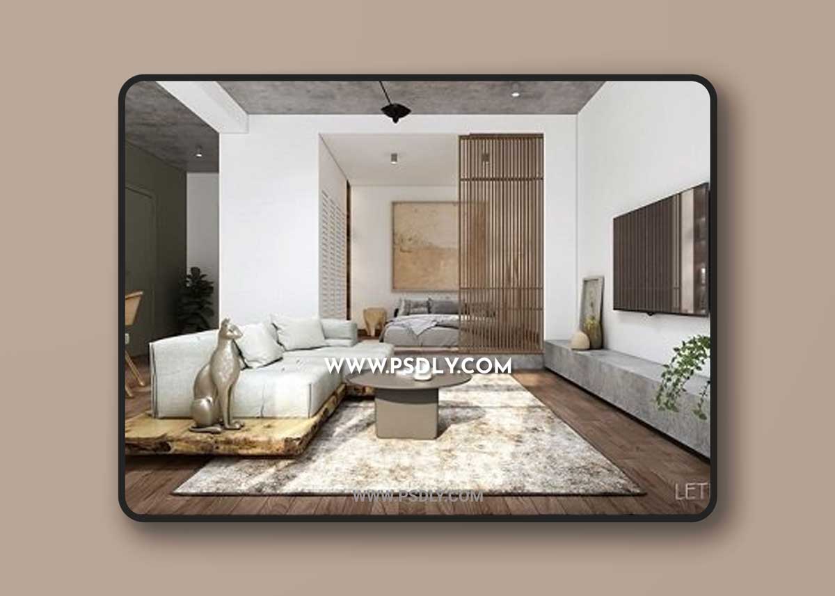 Interior Apartment Scene By TuLe 3D Models