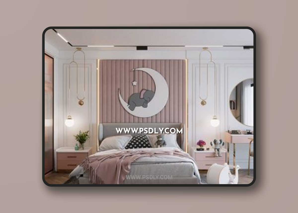 Interior Children Room by Trang Chuot 3D Models