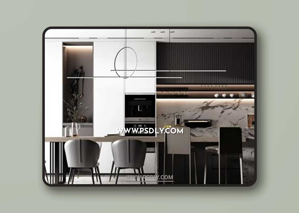 Interior Dining Room by Huy Hieu Lee