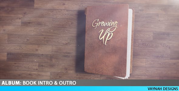 Videohive Album: Book Intro & Outro 6025737