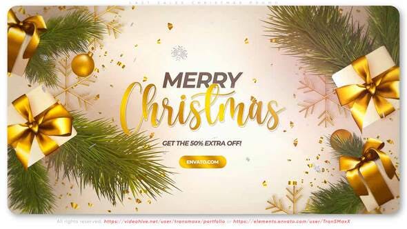 Videohive Last Sales Christmas Promo 34781297