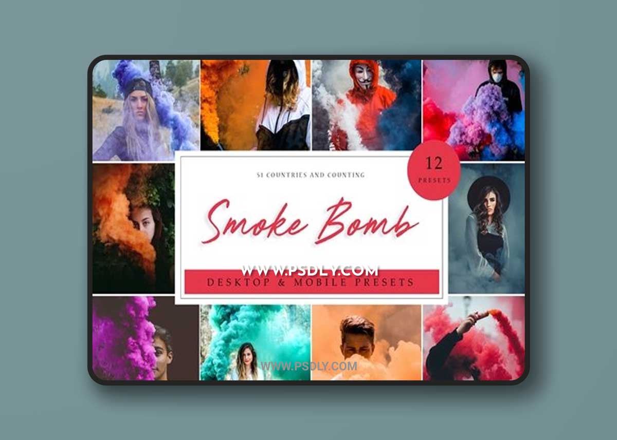 Lightroom Presets - Smoke Bomb