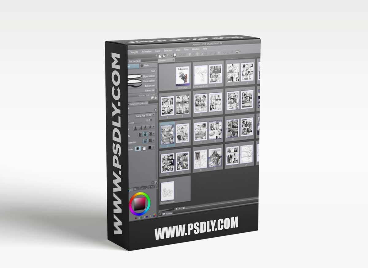 LinkedIn Learning - Create a Comic Book Using Existing Art in Clip Studio Paint