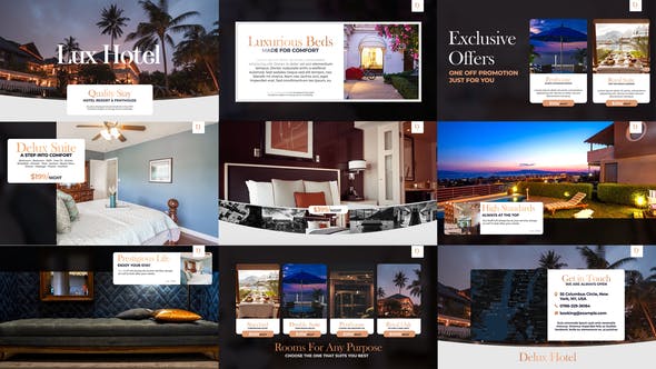 Videohive Delux Luxury Hotel Kit 23650151