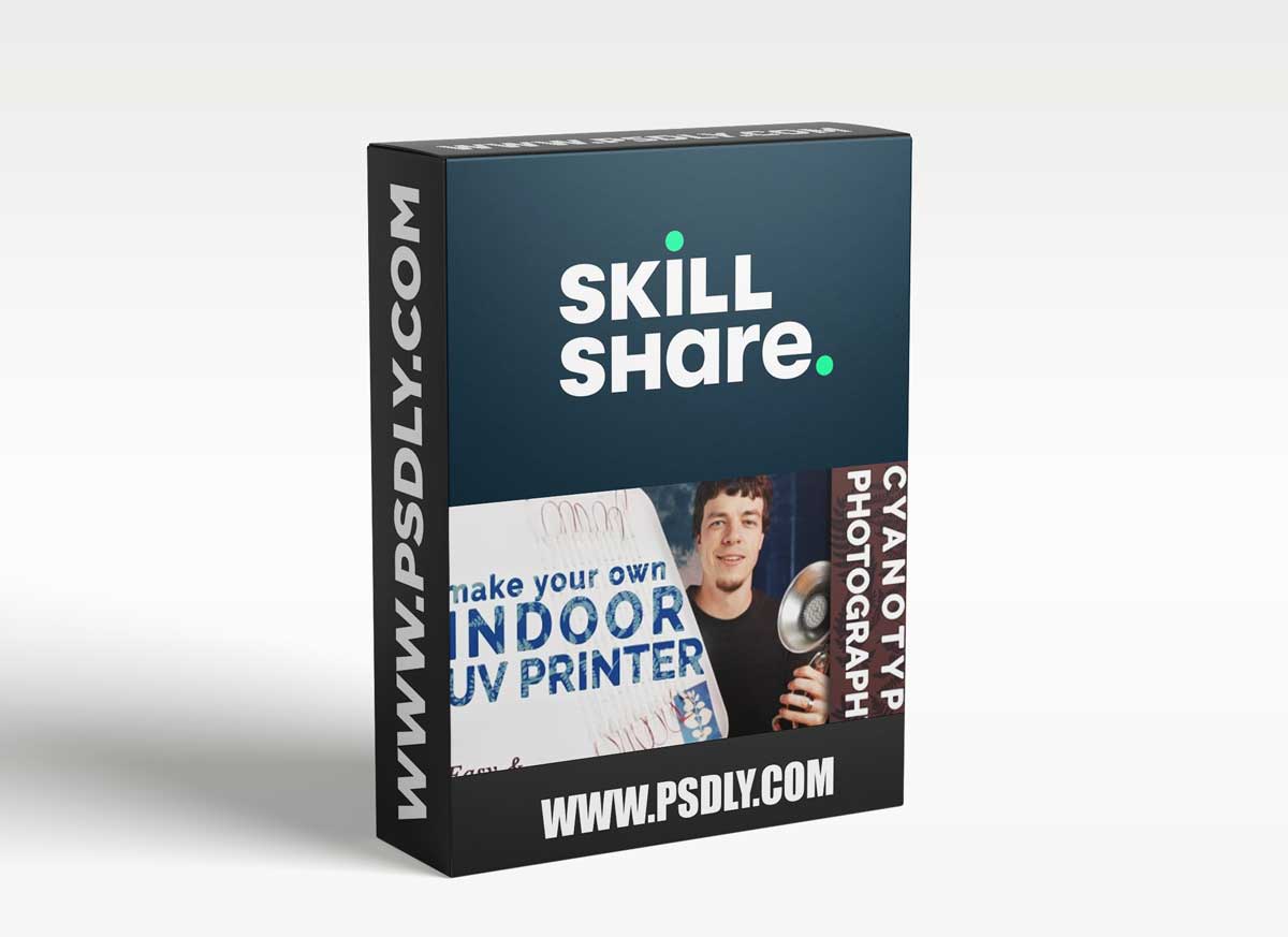 Make a Cyanotype Photograph with Cheap Artificial Lighting