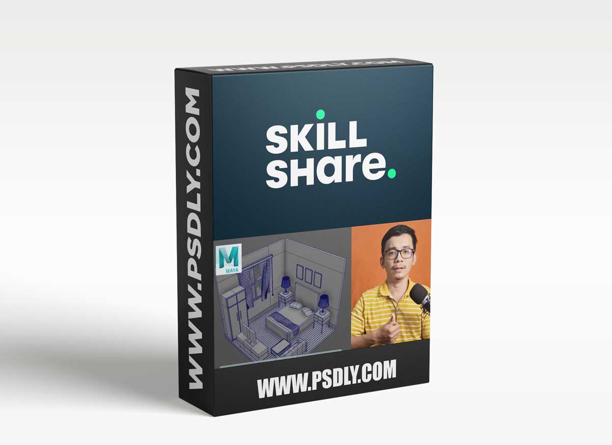 Maya Tutorial : Create a 3D Isometric Bedroom