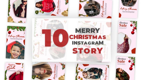 Videohive Merry Christmas Instagram Story 34529972