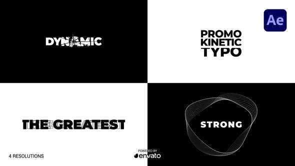 Videohive Promo Kinetic Typography 33966965