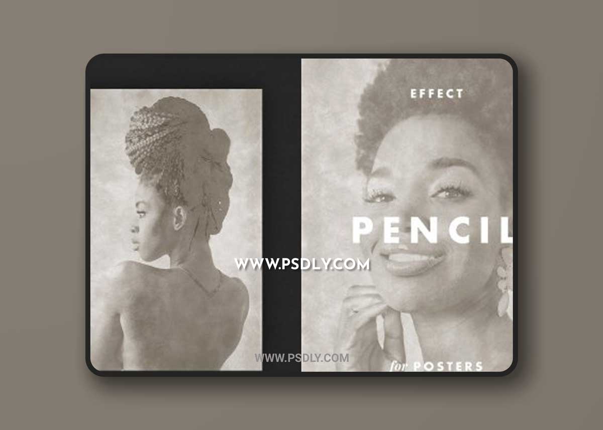 Pencil Sketch Effect for Posters
