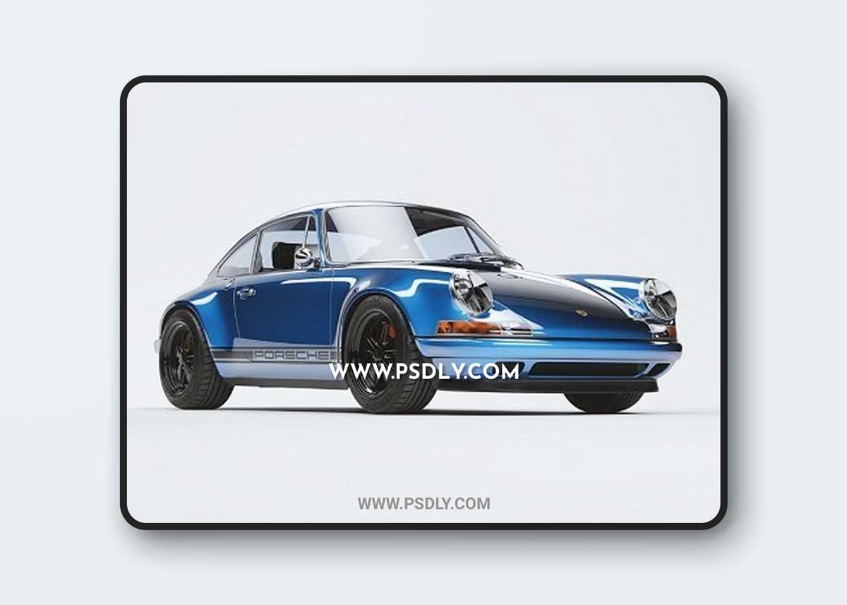 Porsche 911 Classic 3d Model