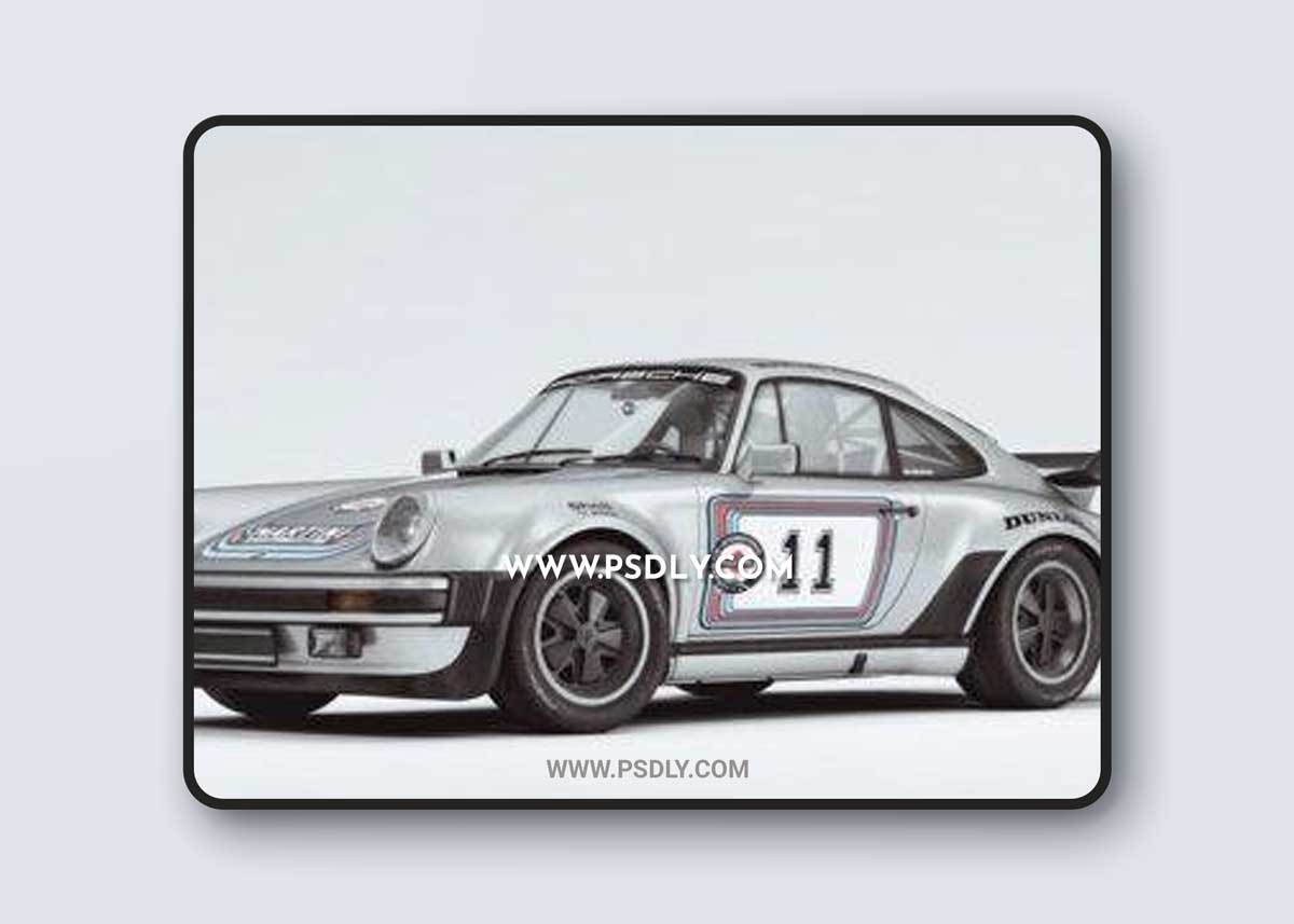 Porsche 911 Turbo – Game-ready