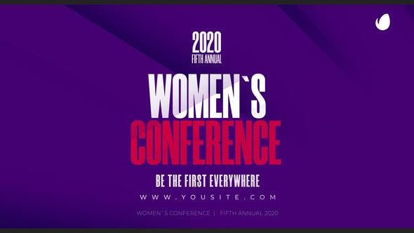 Videohive Women`s Conference 27773119