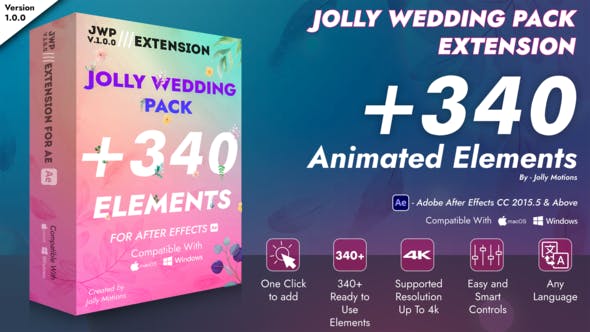 Videohive - Jolly Wedding Pack - 33732398