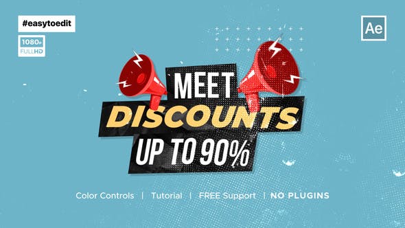 Videohive Black Friday Titles Promo 34744326