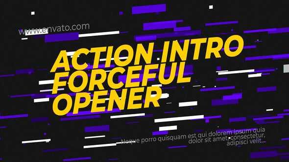 Videohive Action Intro - Forceful Opener 23653346