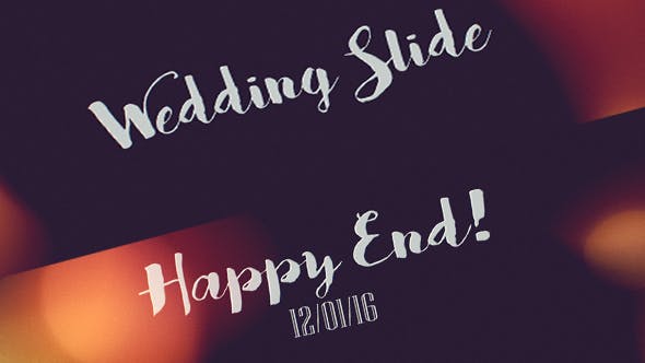 Videohive Wedding Slide 14499075