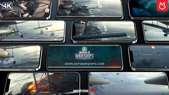 Videohive Game App Promo | Horizontal Mockup Kit 32867285