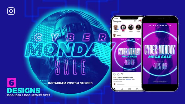 Videohive Cyber Monday Instagram Sale V74 34509869