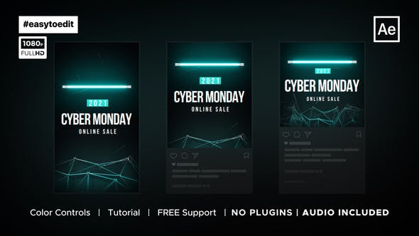 Videohive Vertical | Cyber Monday Promo 34760147