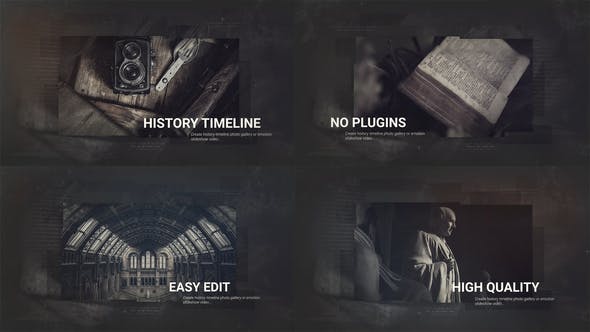 Videohive Old History Timeline Promo 25981698