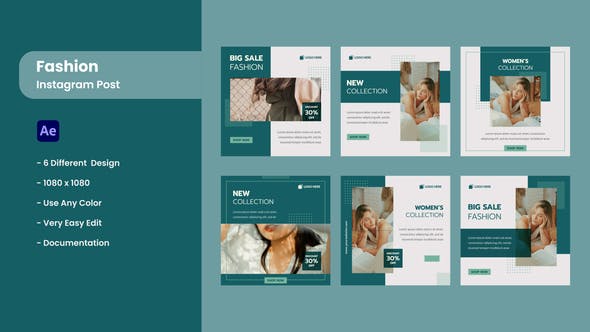 Videohive Fashion Instagram Post 34812261