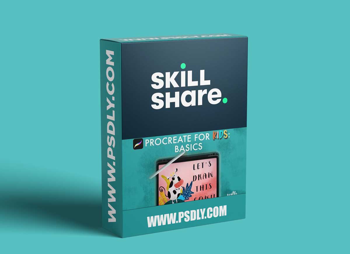 Procreate for KIDS: Basics. Let´s draw this Cow!!