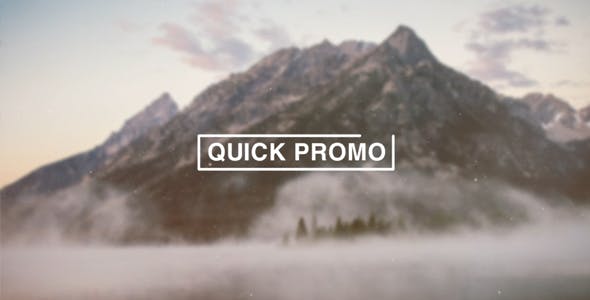 Videohive Quick Promo 13358666