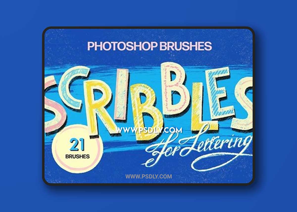 Scribbles Photoshop Brushes